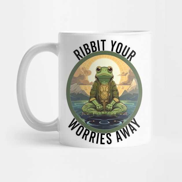 Ribbit Your Worries Aawy by MotysDesigns